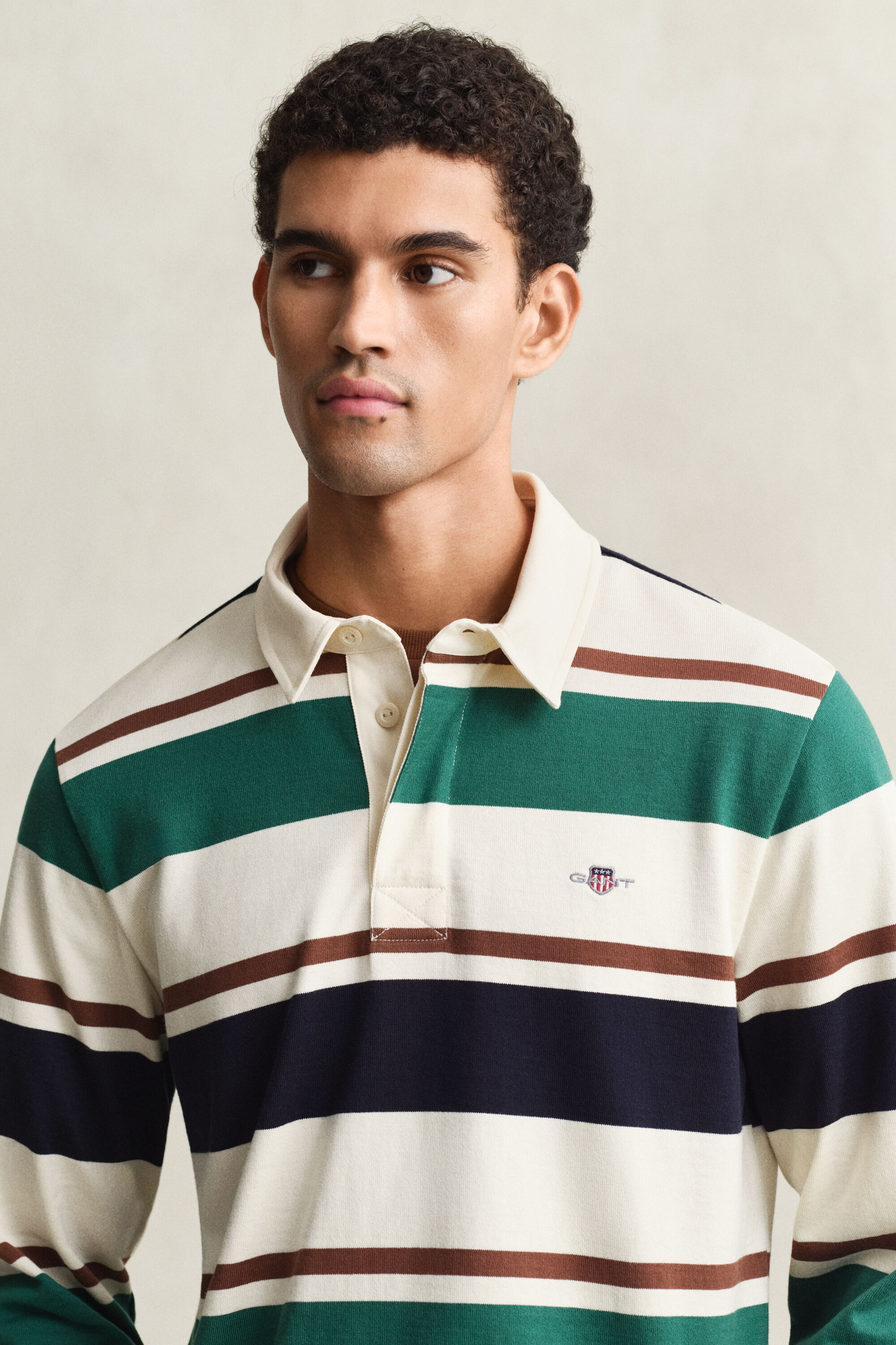 Striped Heavy Rugger