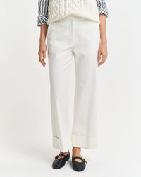 Bügelfaltenhose mit Aufschlag