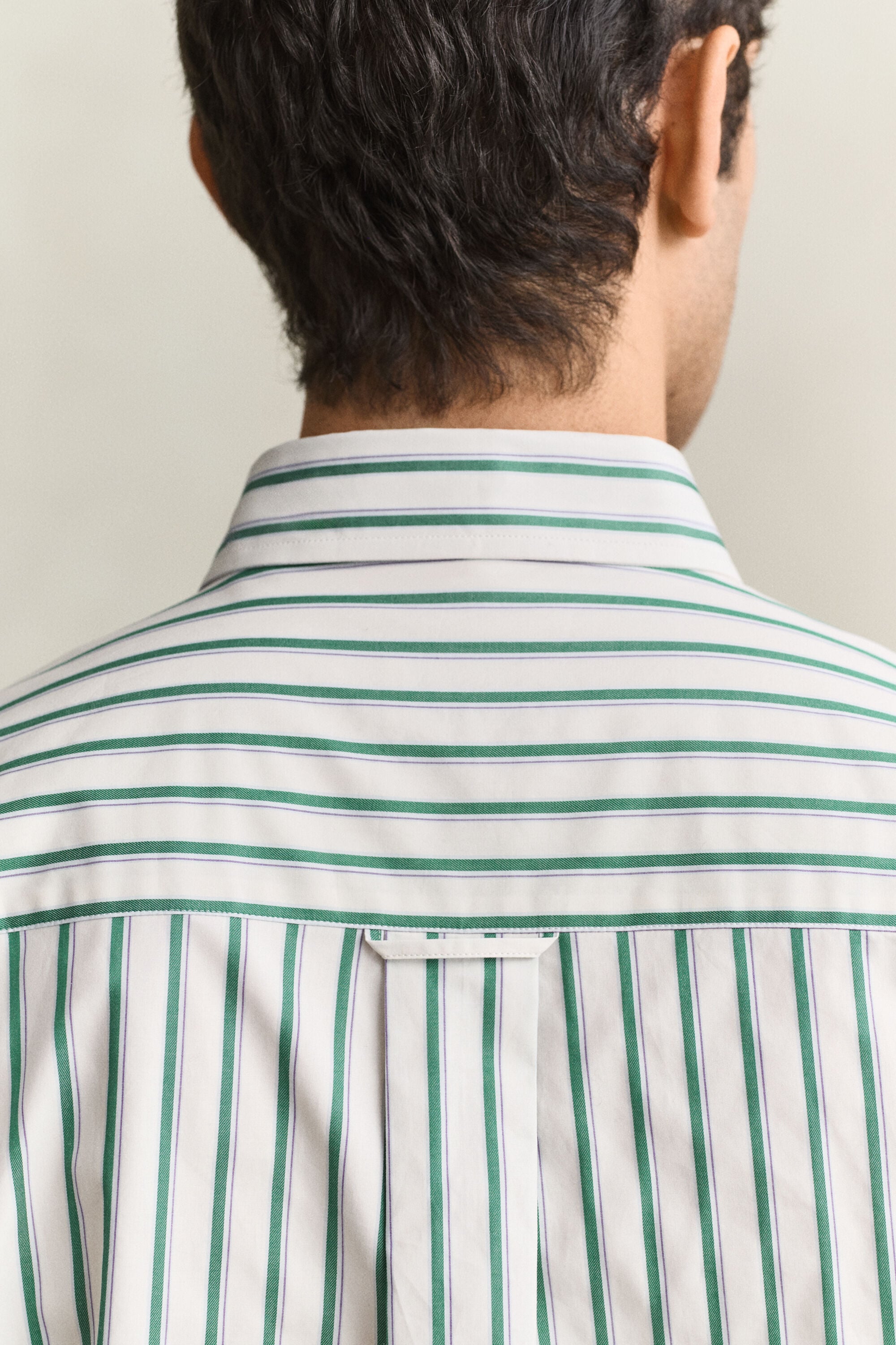 Camicia a righe a ratiera