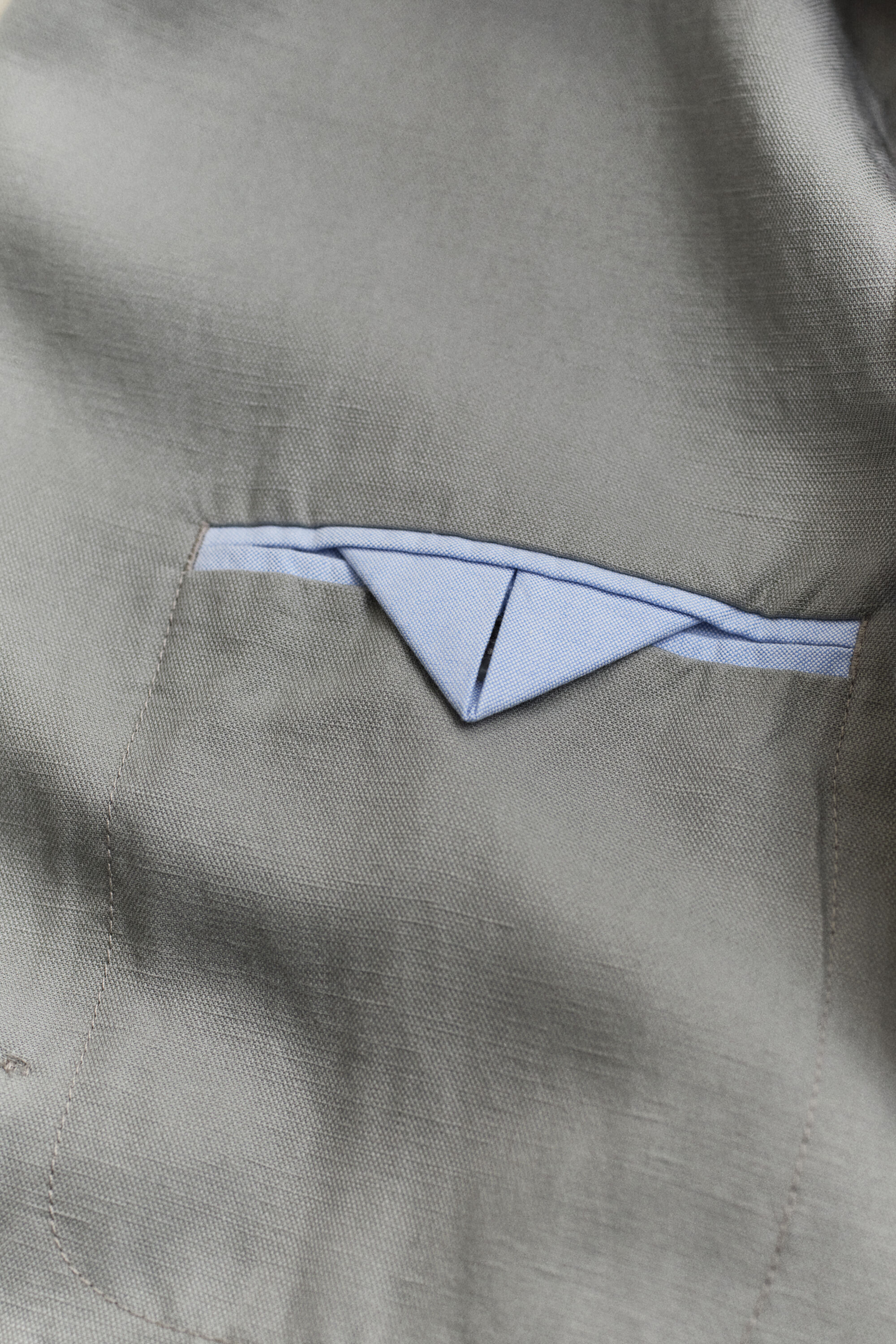 Anzugsakko aus Lyocell und Leinen