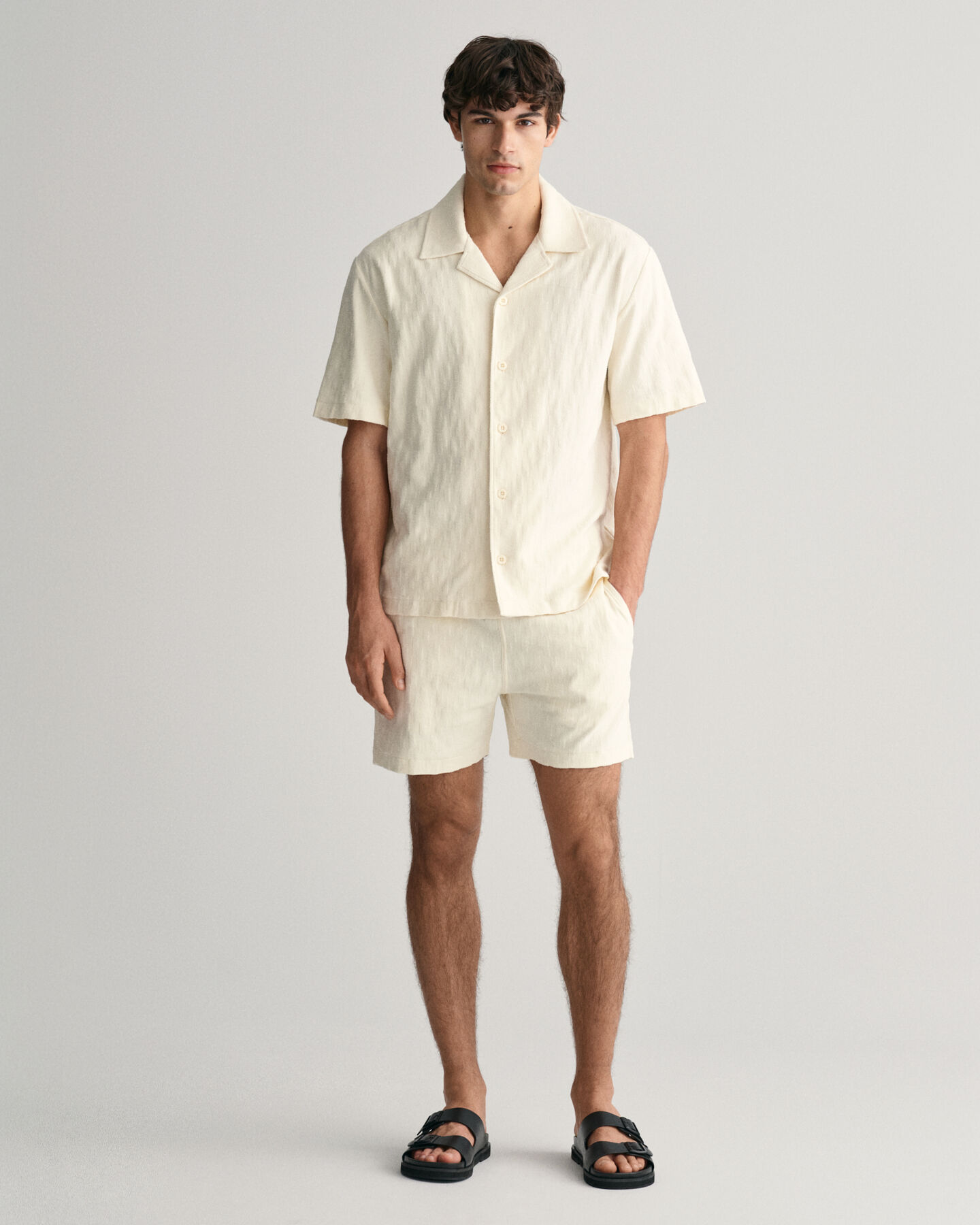 Jacquard Terry Cloth Shorts