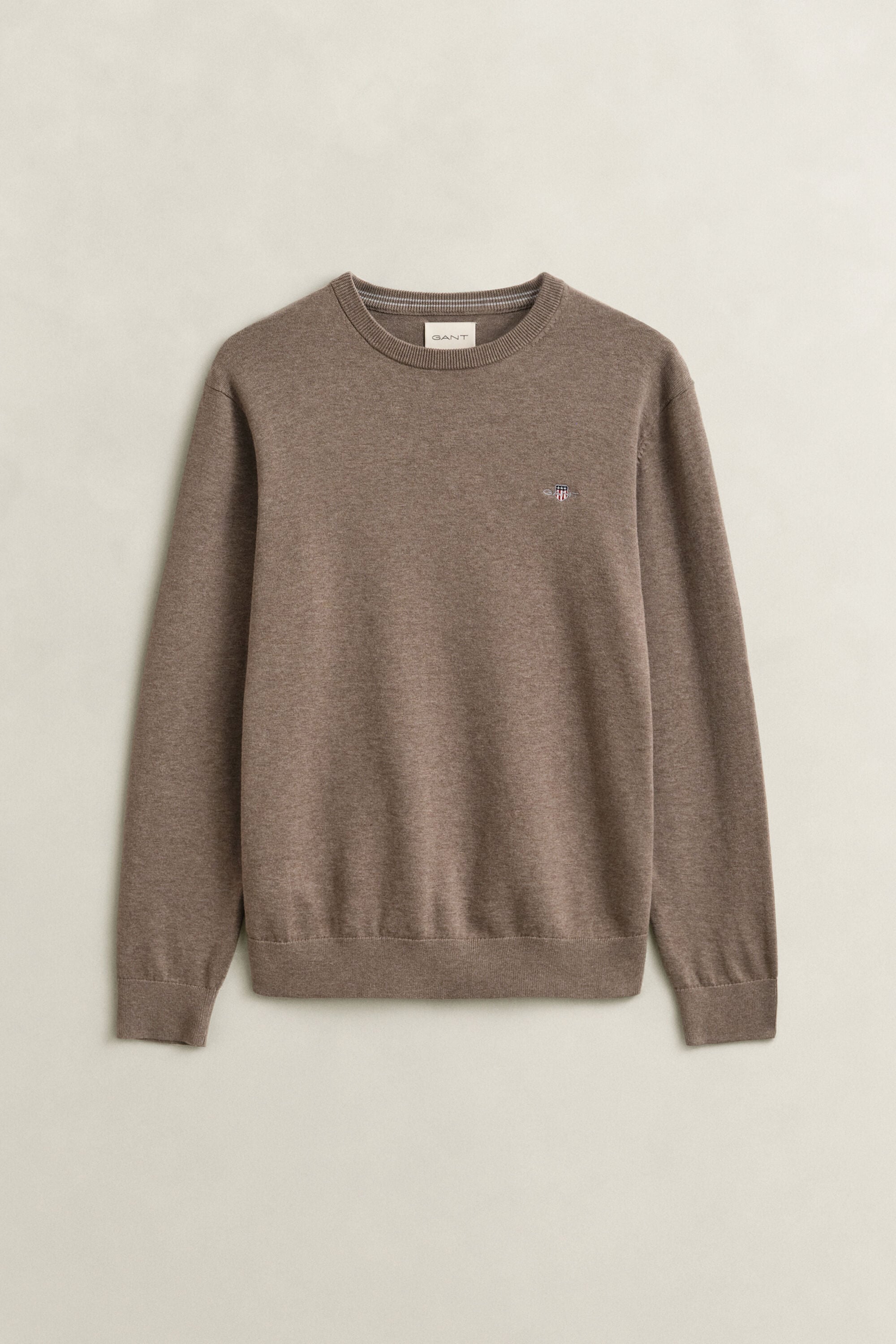 Maglia girocollo in cotone classico