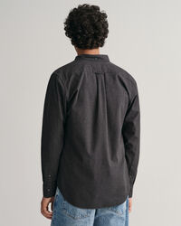 Regular Fit Melange Flanellhemd