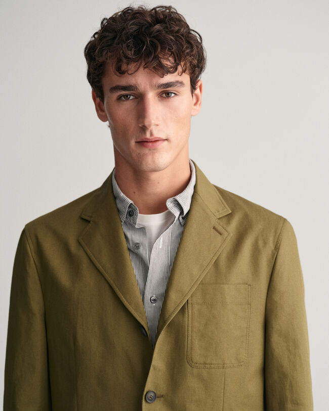 Regular Fit Baumwoll Sakko