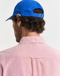 Regular Fit Seersucker Hemd mit Streifen