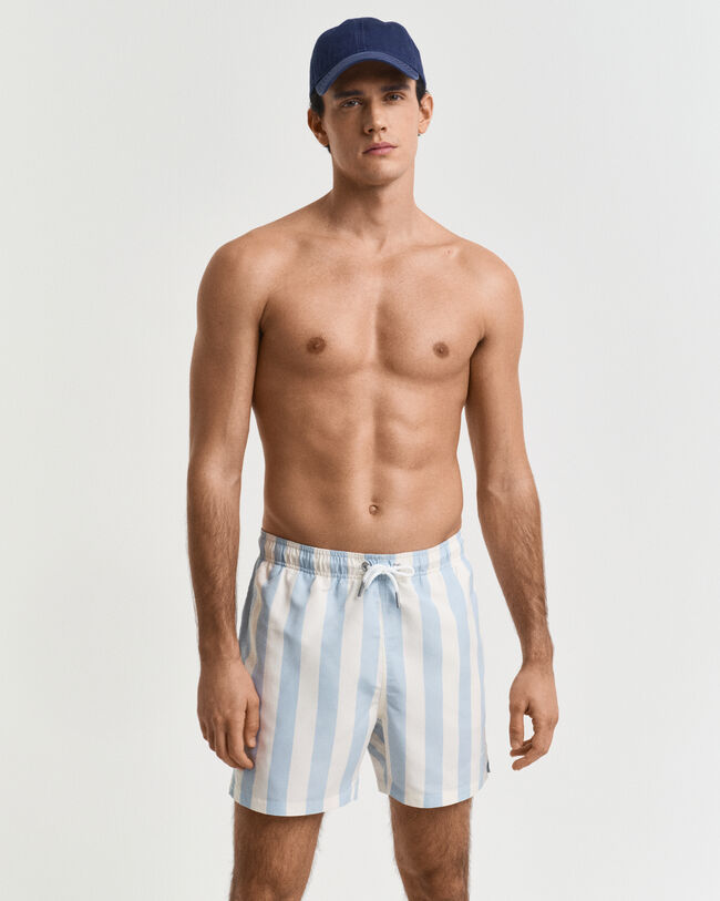 Badeshorts mit Blockstreifen