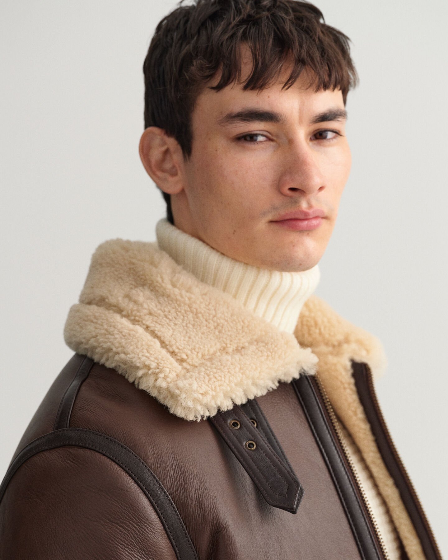 Shearling-Jacke