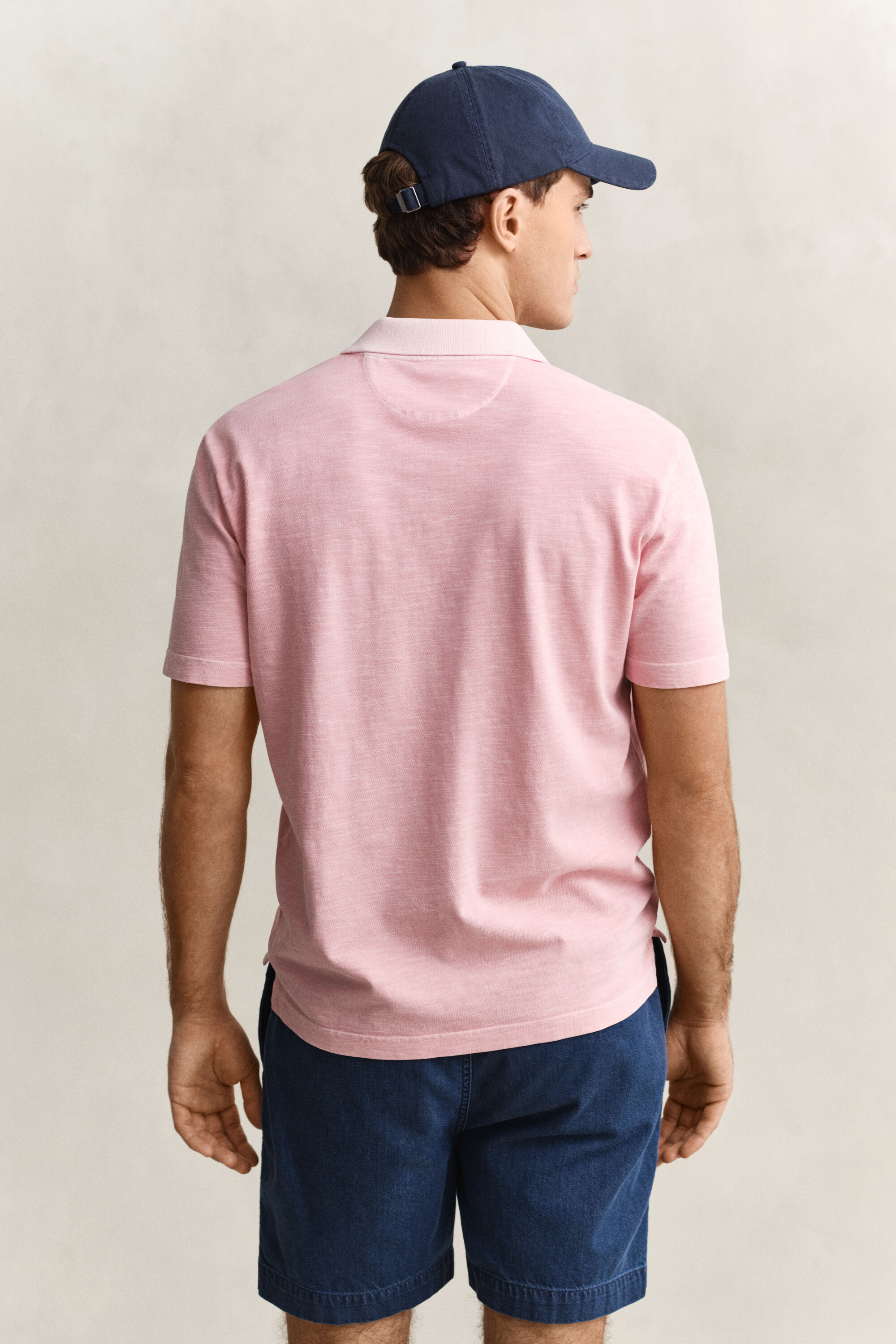 Gewaschenes Poloshirt