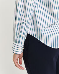 Regular Fit Classic Popeline Hemd mit Streifen