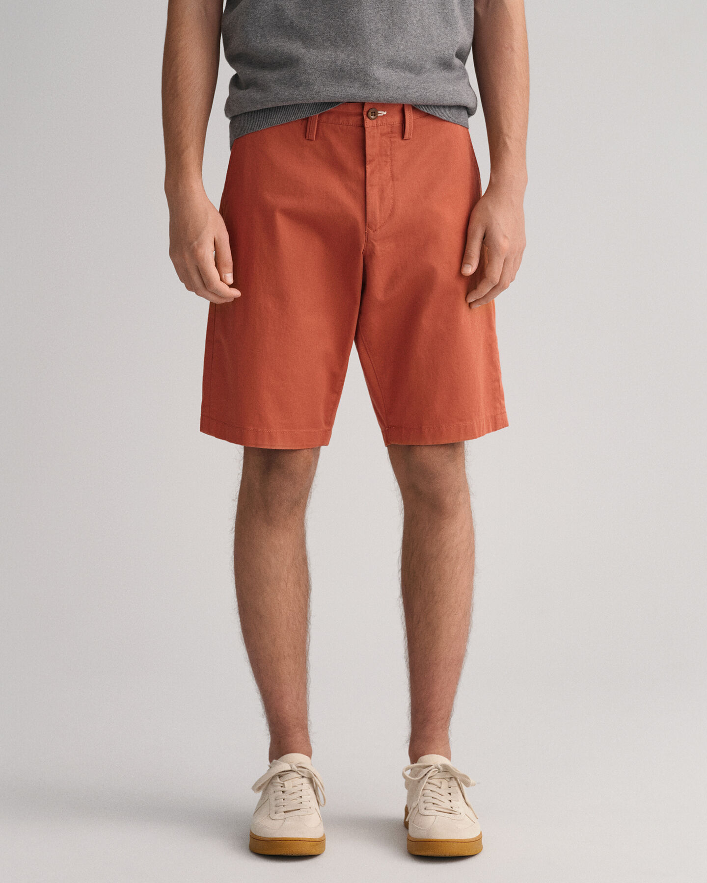 Relaxed Fit Twill Shorts