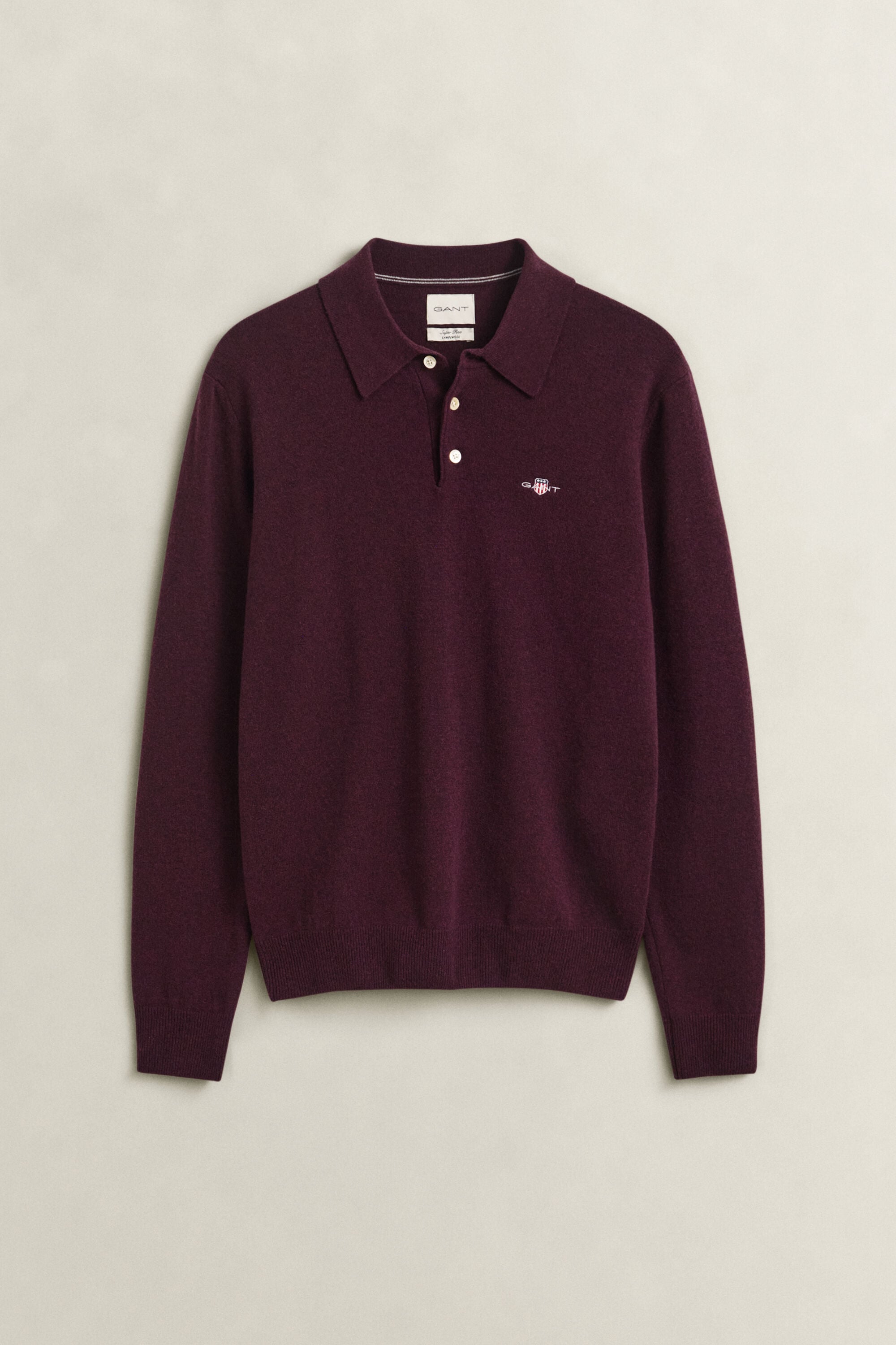 Superfine Lambswool Polopullover
