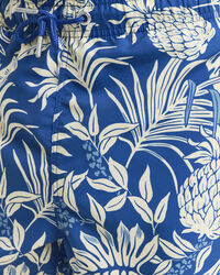 Tropical Print Badeshorts