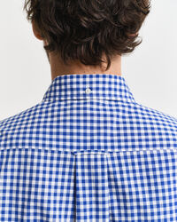 Regular Fit Classic Gingham Popeline Kurzarmhemd