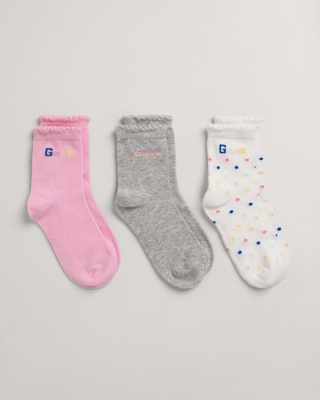 Girls 3er-Pack Socken