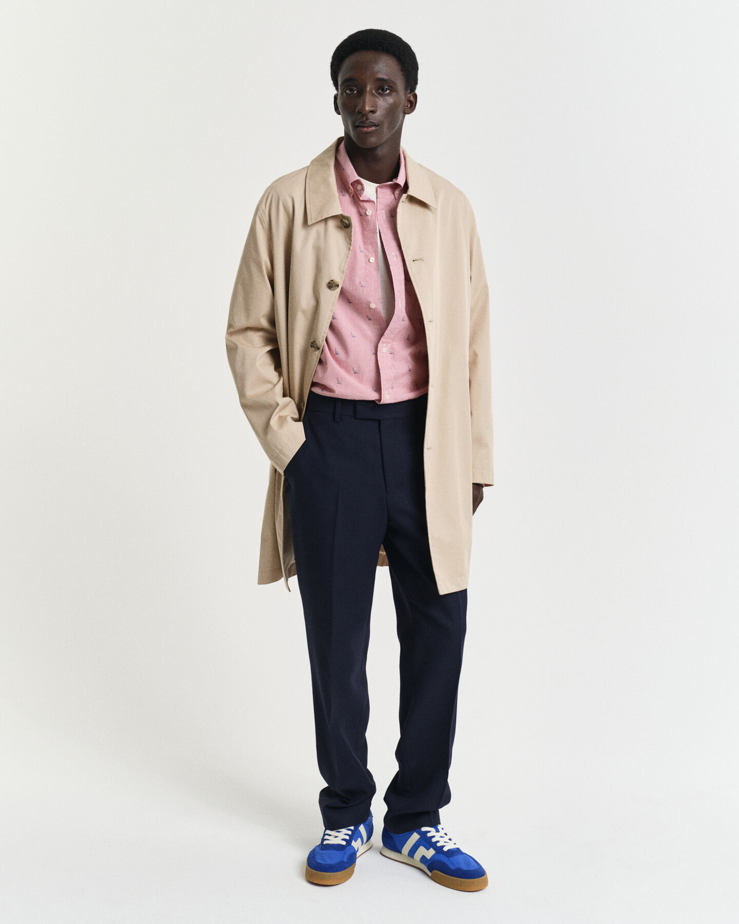 Regular Fit Sailing Fil Coupé Hemd