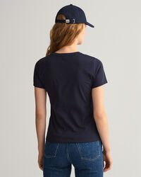 T-Shirt aus Stretch-Baumwolle