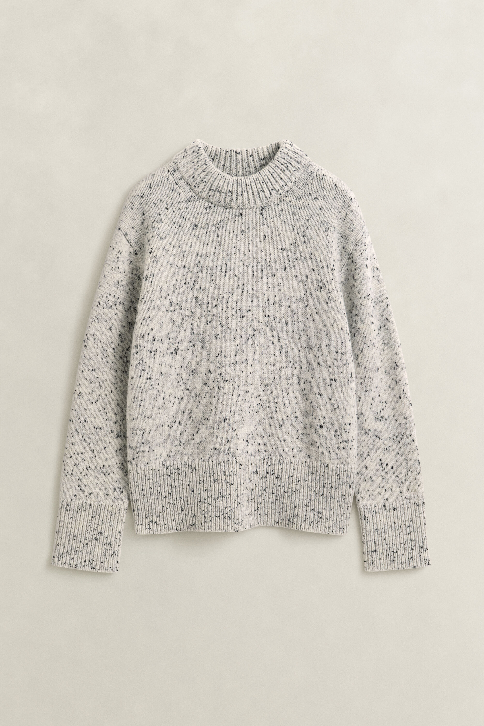 Pullover aus Wollmix mit Noppenstruktur