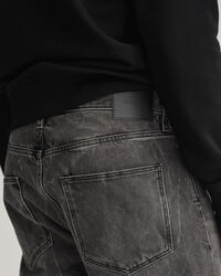 Hayes Slim Fit Jeans mit Vintage-Waschung