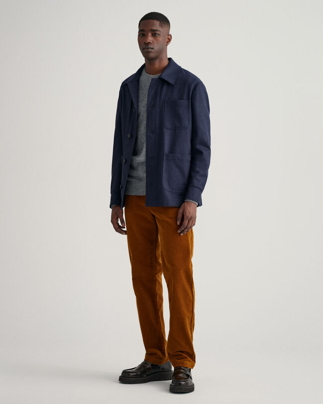 Neps Melange Rundhalspullover