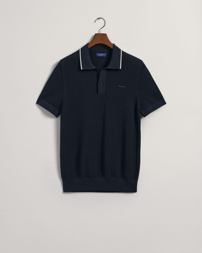 Baumwoll Piqué Poloshirt