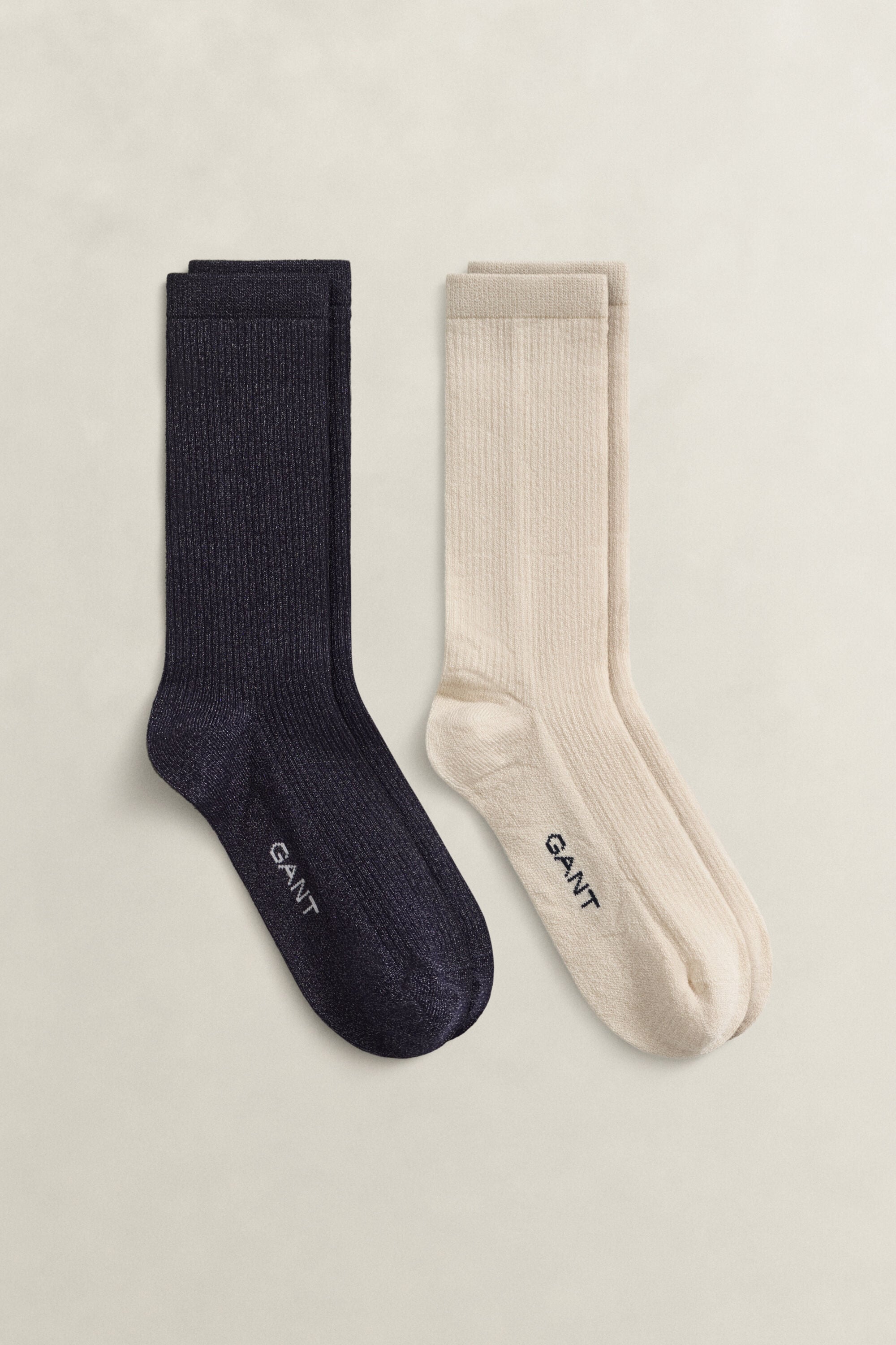 2-Pack Metallic Socks Gift Box