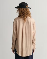 Relaxed Fit Bluse mit Pattentaschen