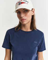 Sunfaded Rundhals-T-Shirt