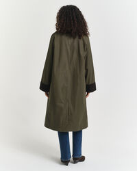 Waxed Cotton Kurzmantel