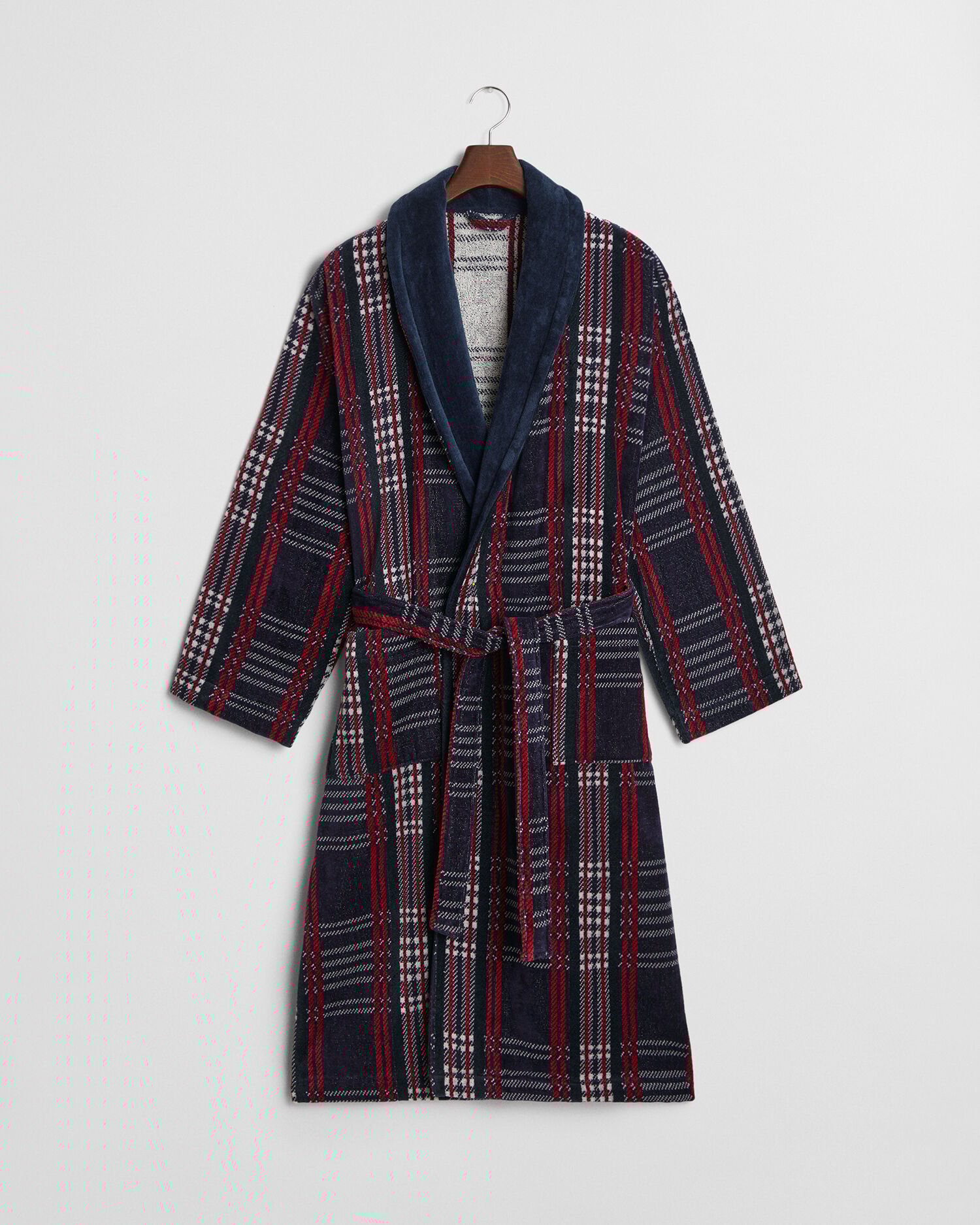 Holiday Checked Robe