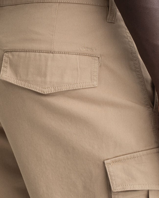 Relaxed Fit Cargoshorts aus Twill
