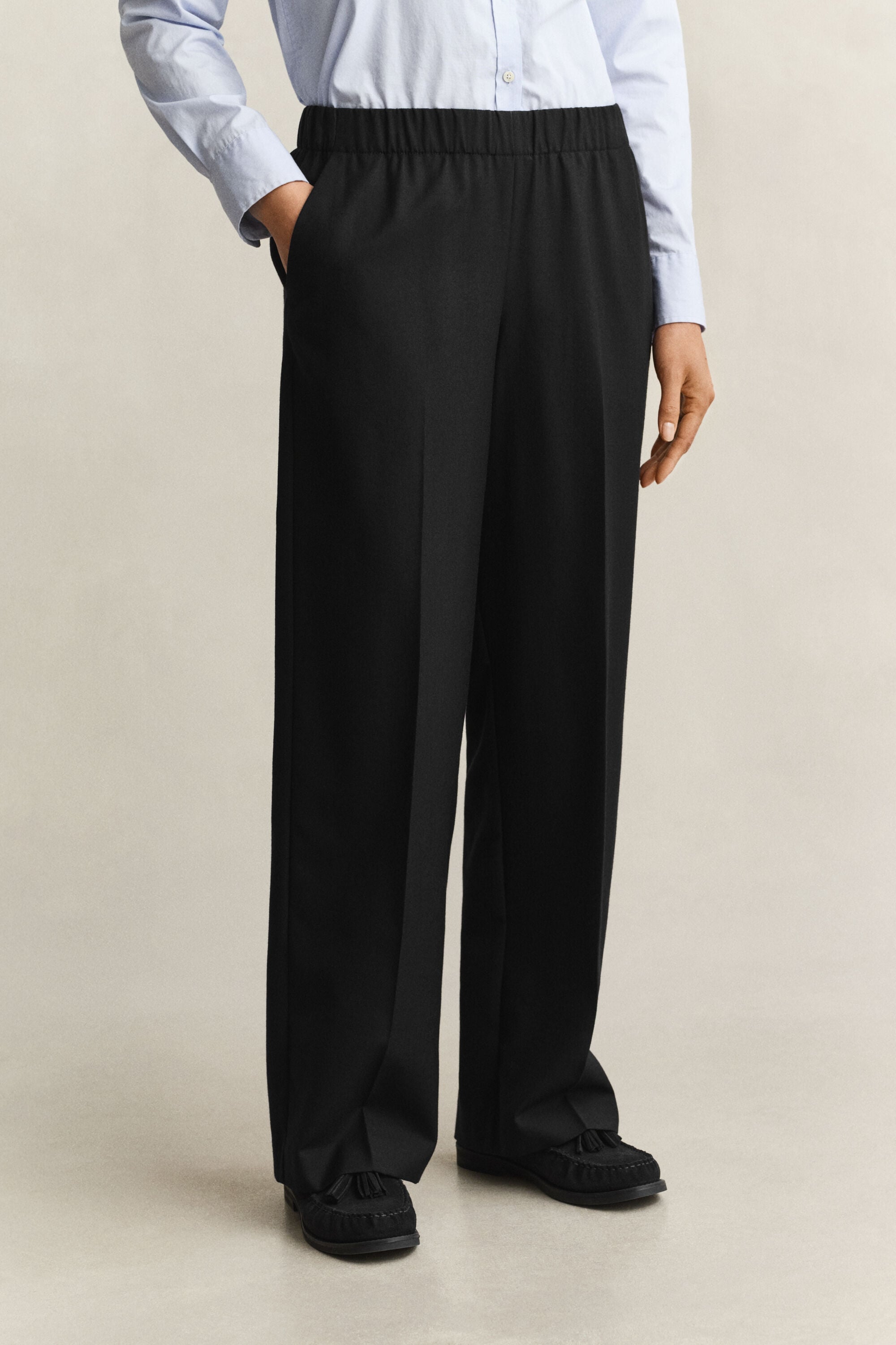 Wool Blend Pants