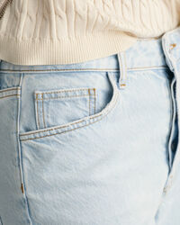 Rigid Jeans mit geradem Bein
