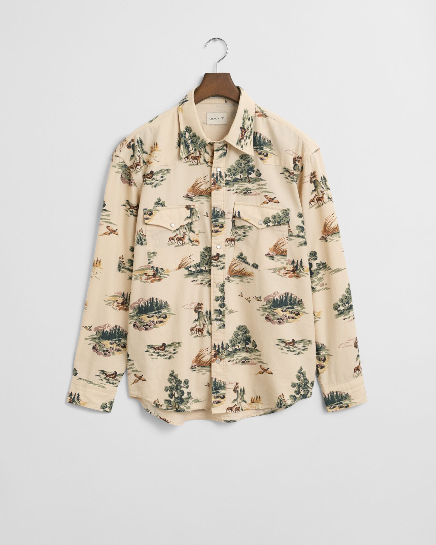 Relaxed Fit Printed Rodeo Shirt
