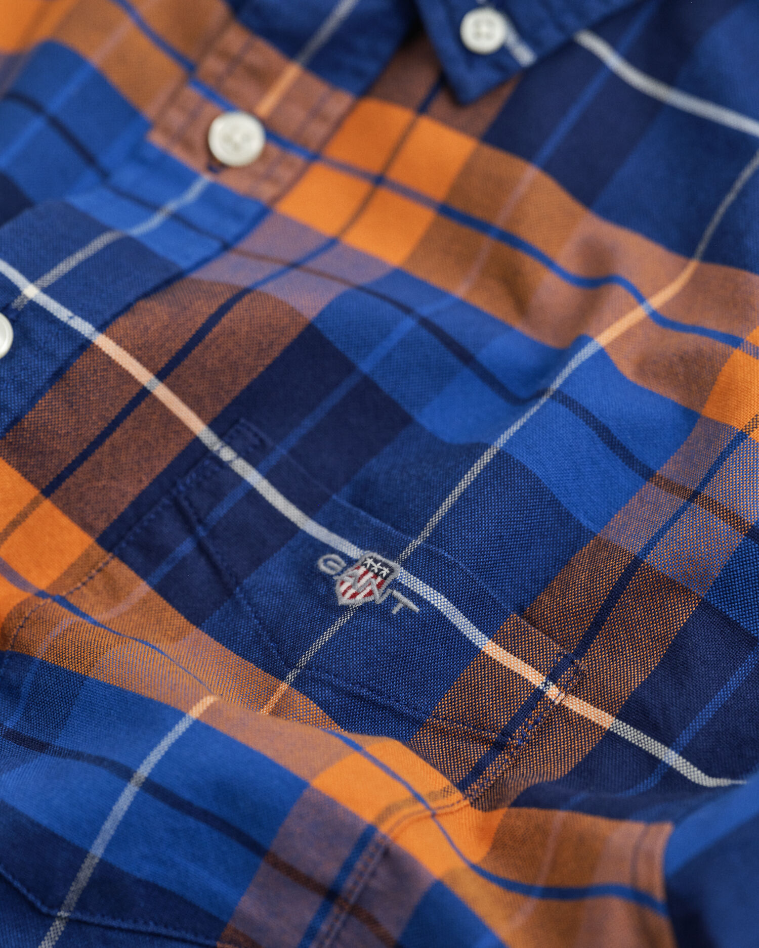 Teens Checked Oxford Shirt