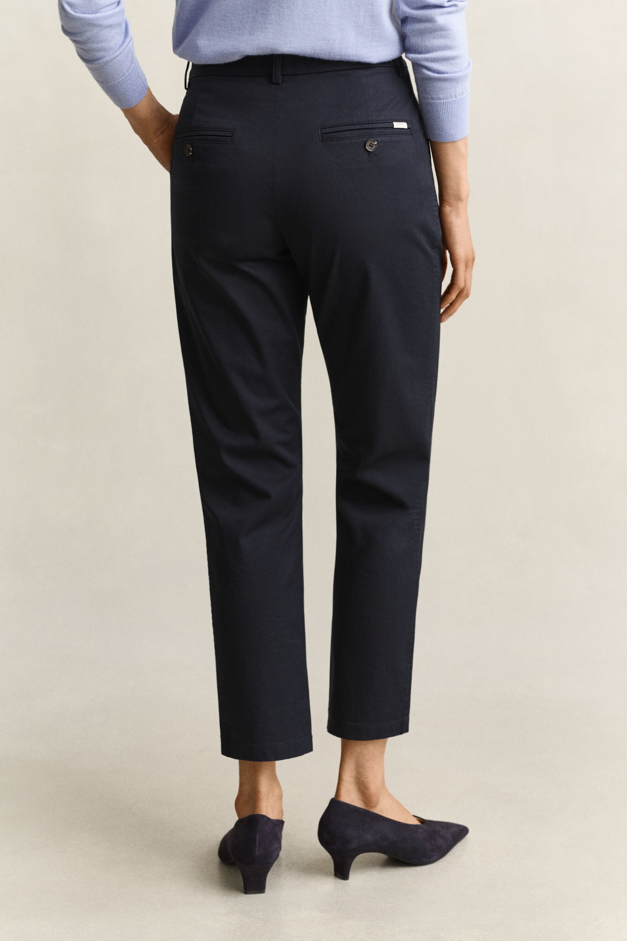 Classic Slim Fit Chinohose