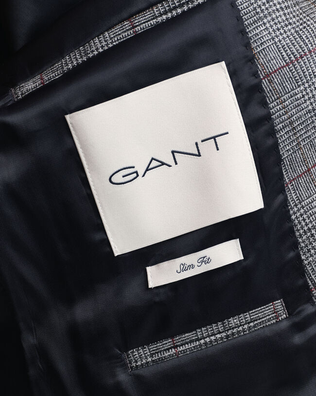 Anzugsakko mit Karomuster