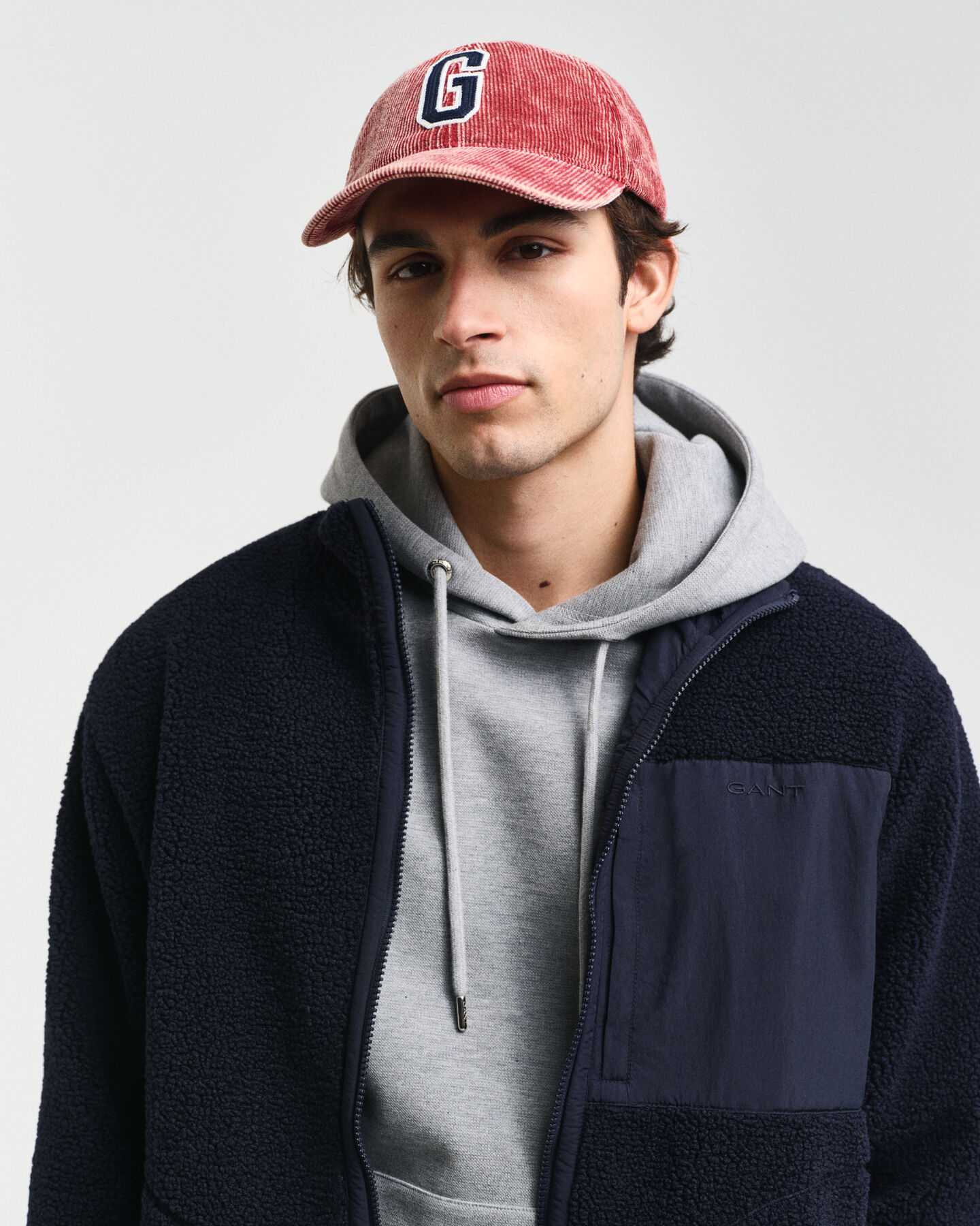 Wende-Fleecejacke mit Reißverschluss