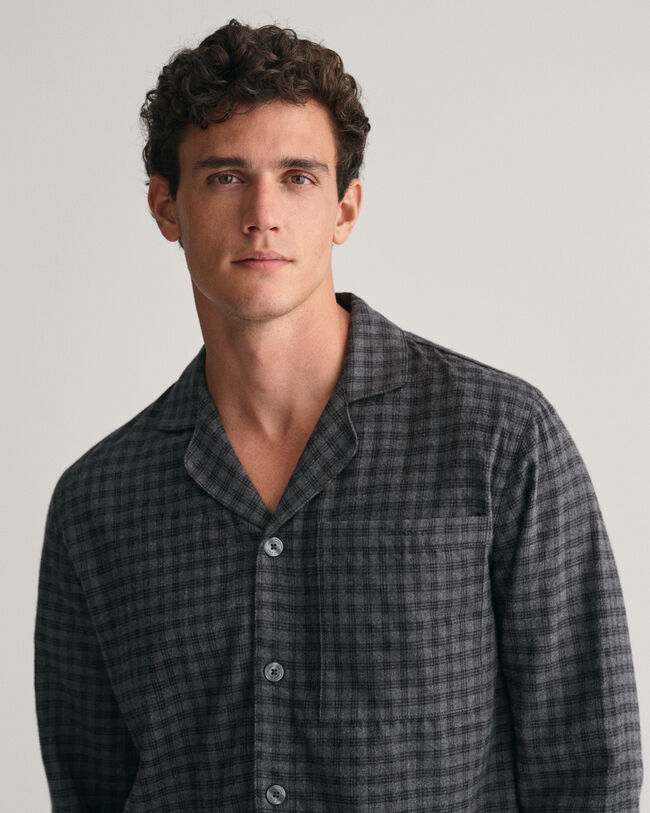 Flanellpyjama mit Hemd & Hose in Geschenkbox