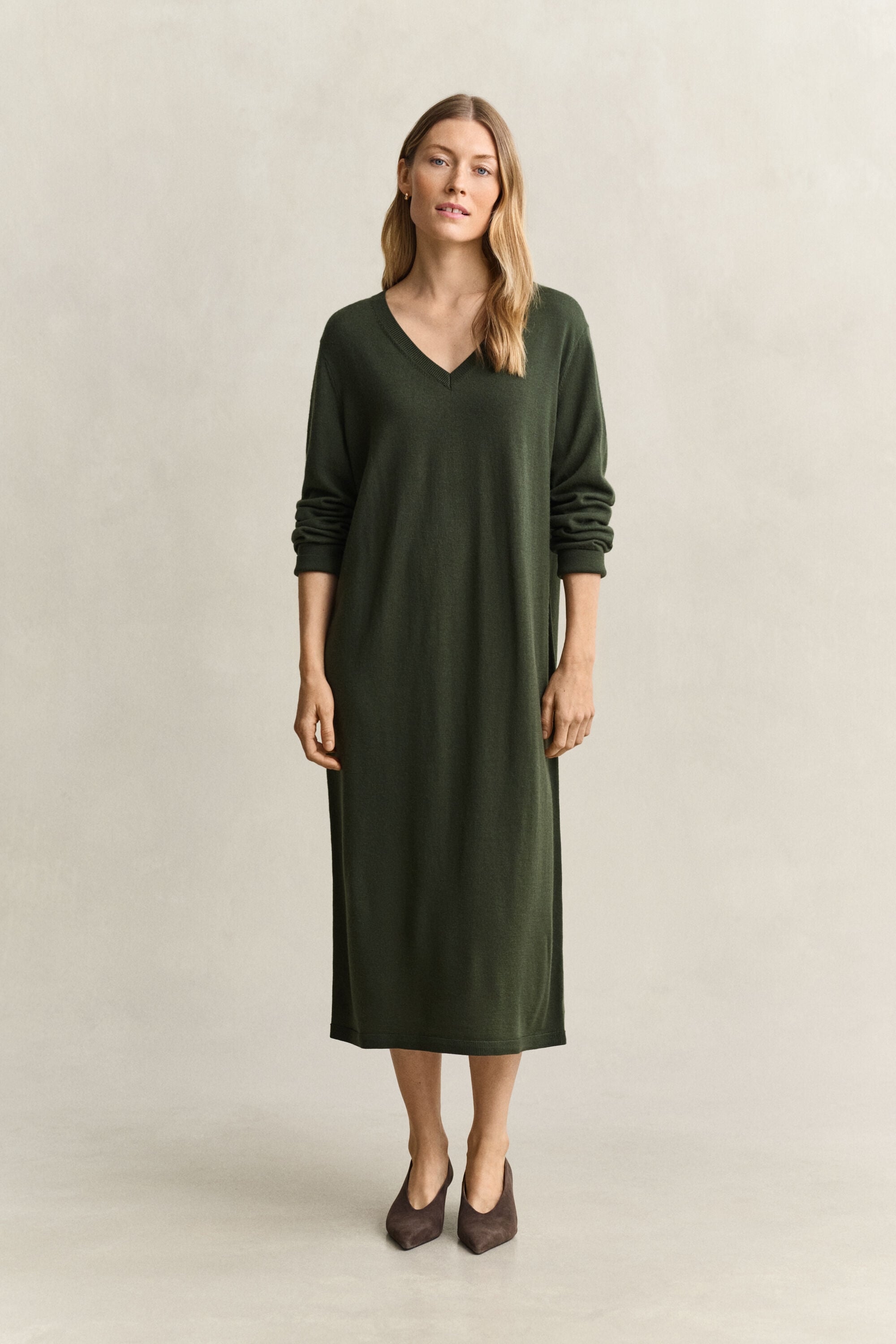 Kleid aus extrafeiner Merinowolle