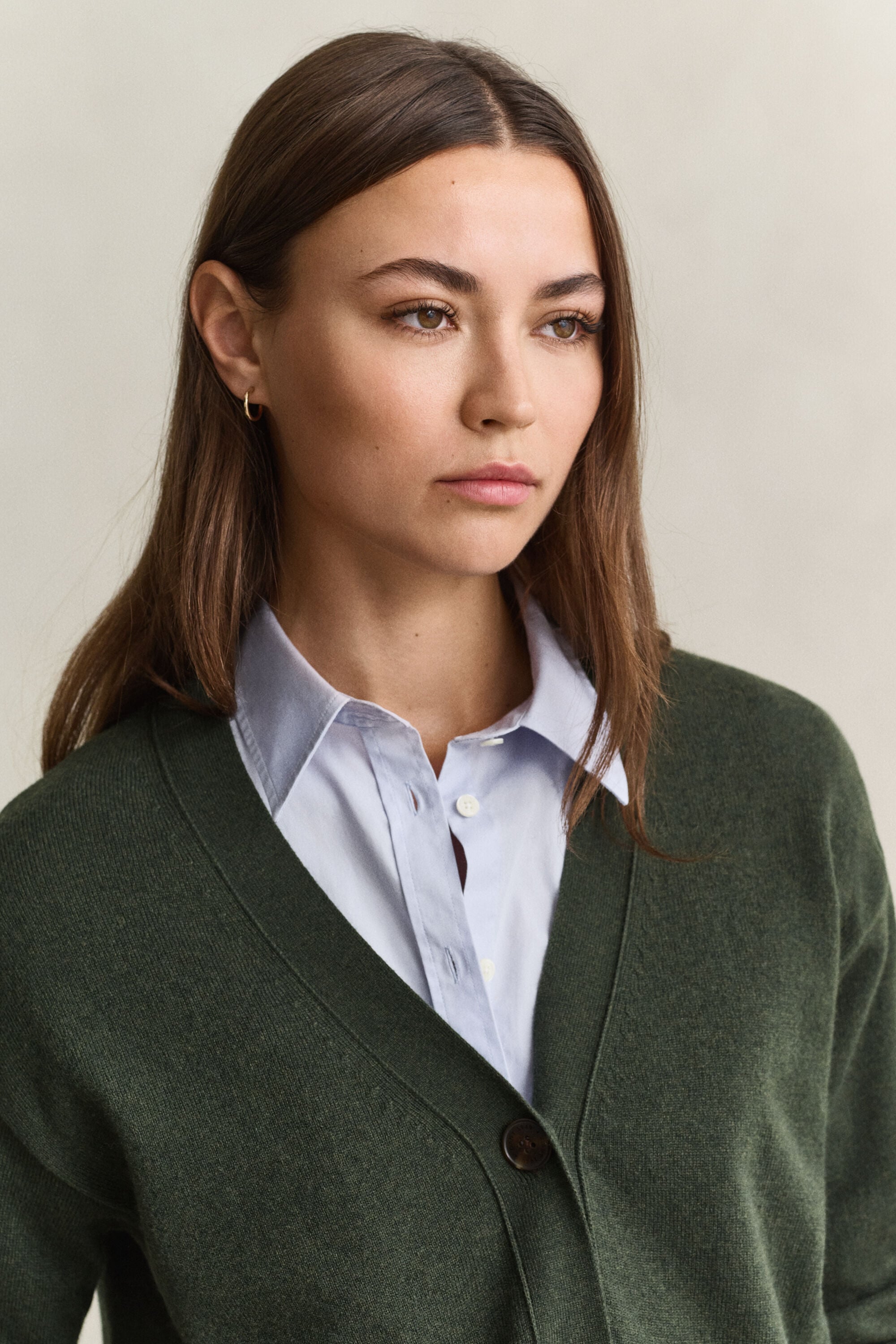 Superfine Lambswool Strickjacke