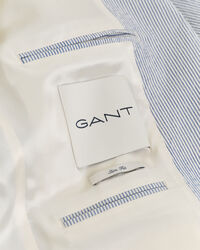 Slim Fit Seersucker Anzugsakko