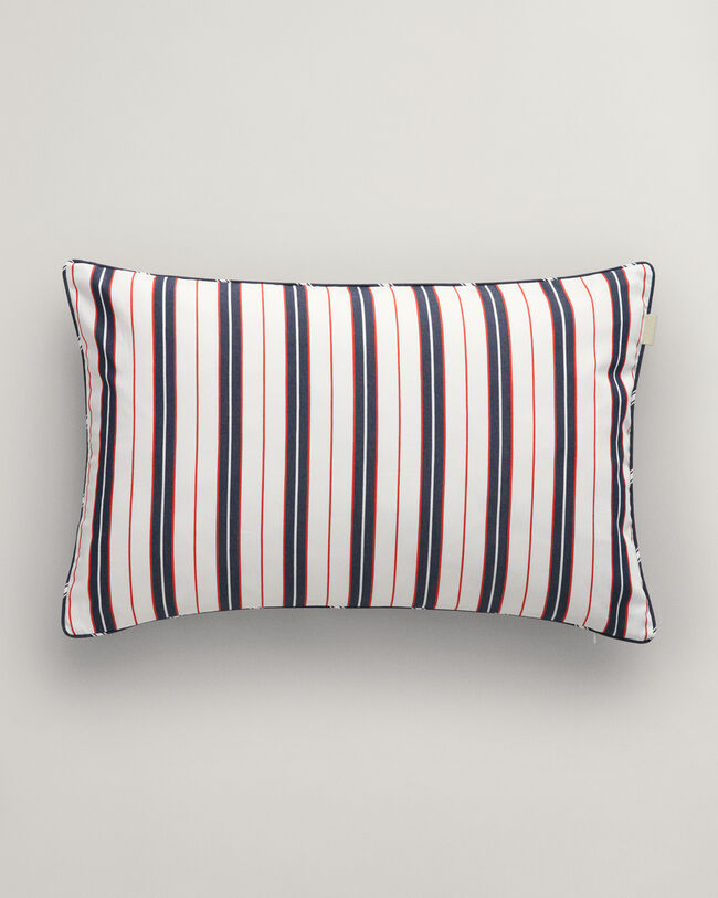 Kissenhülle mit gemischten Streifen