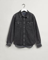 Teen Boys Oversize Denim Hemd