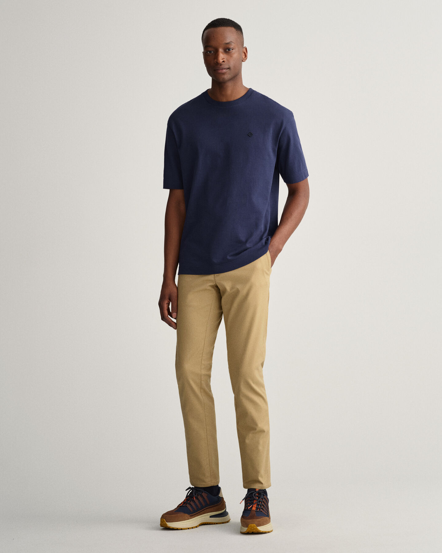 Tech Prep™ Hallden Slim Fit Chinohose