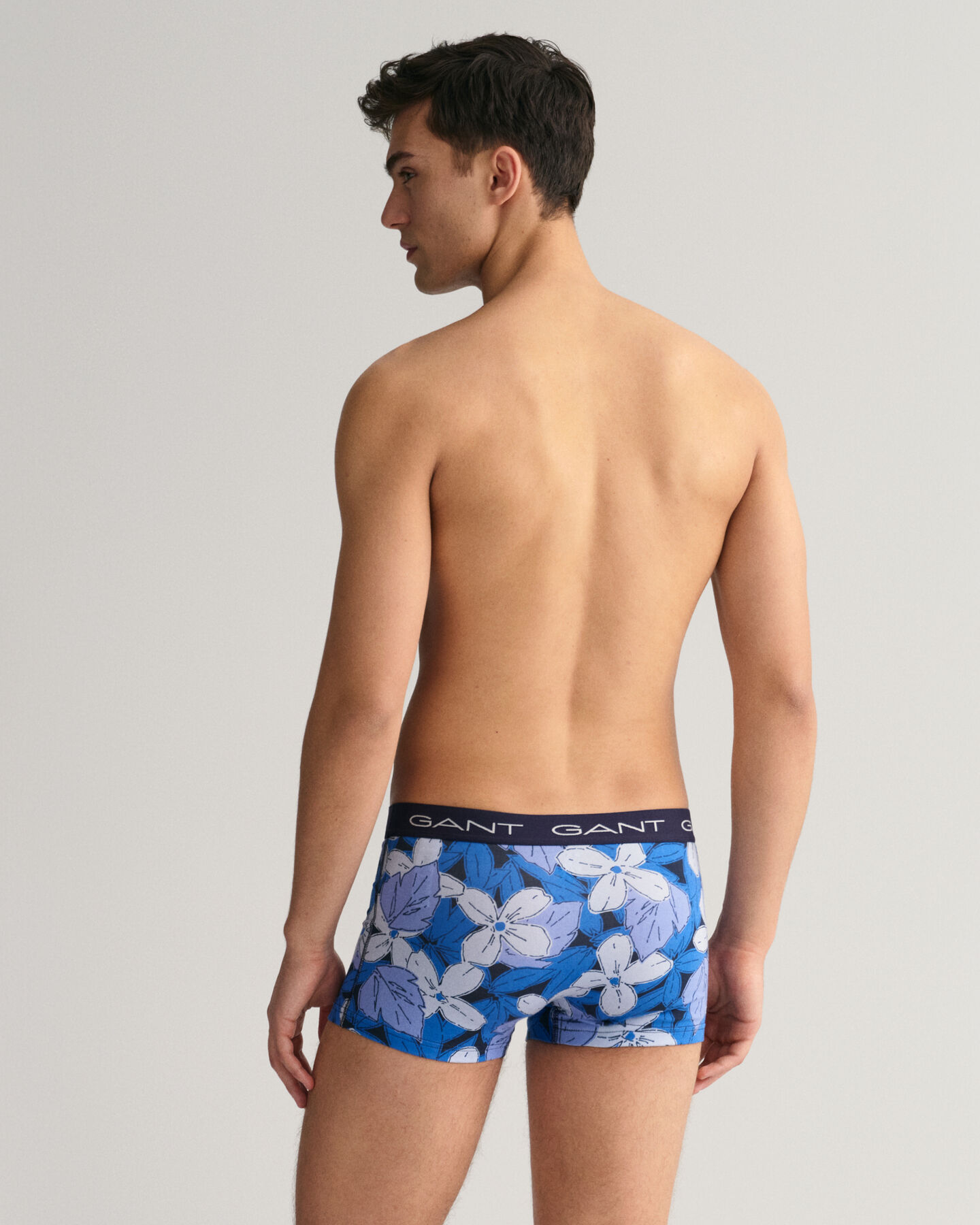 3er-Pack Boxershorts mit Blumen-Print