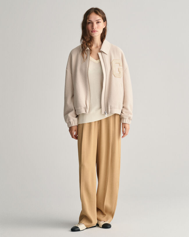 Feinstrick V-Neck Pullover