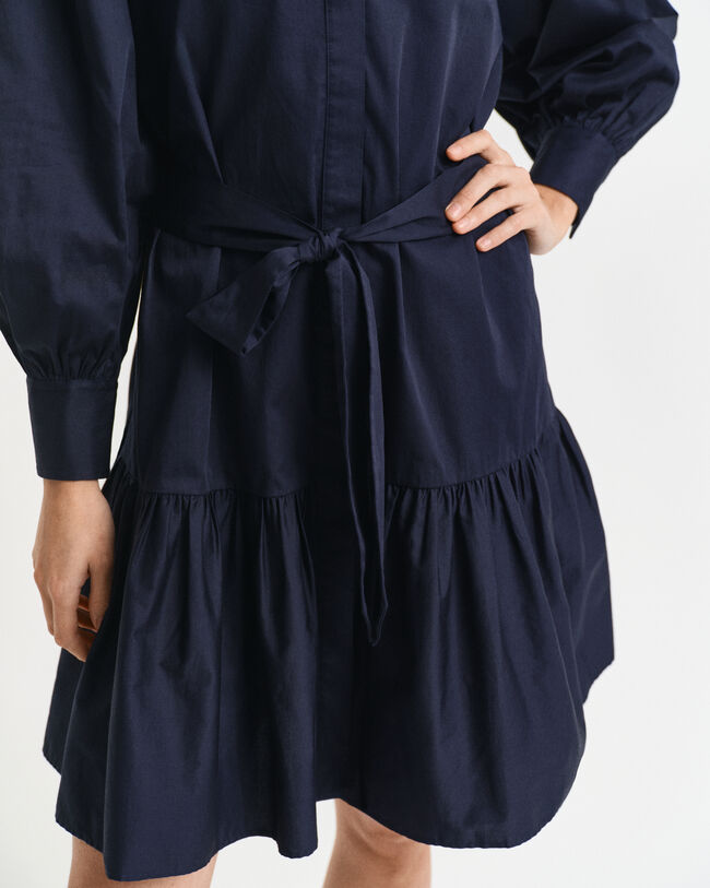 Kleid aus Baumwoll-Satin