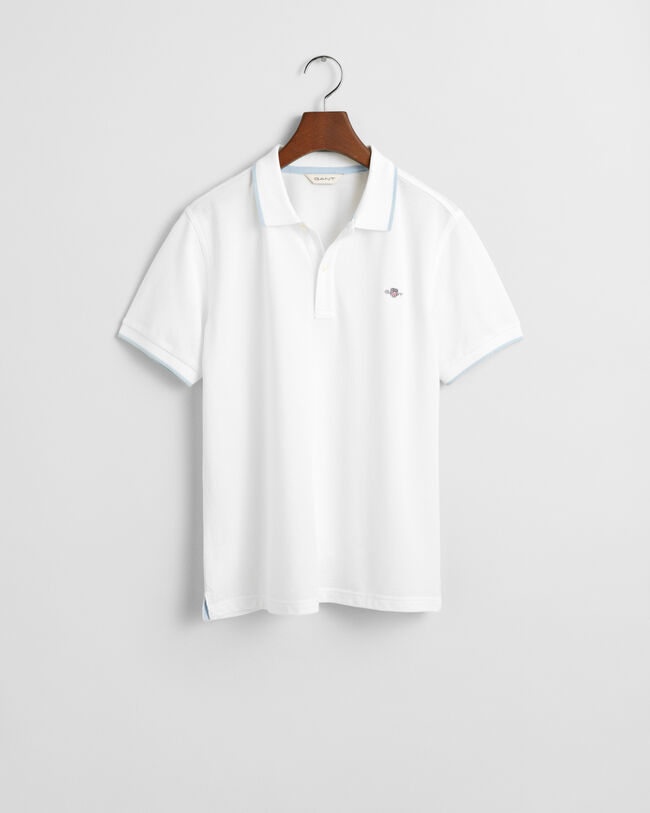 Teens GANT Piqu&eacute;-Poloshirt mit Streifen