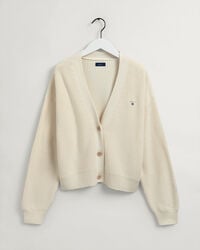 Teen Girls Gerippte Strickjacke