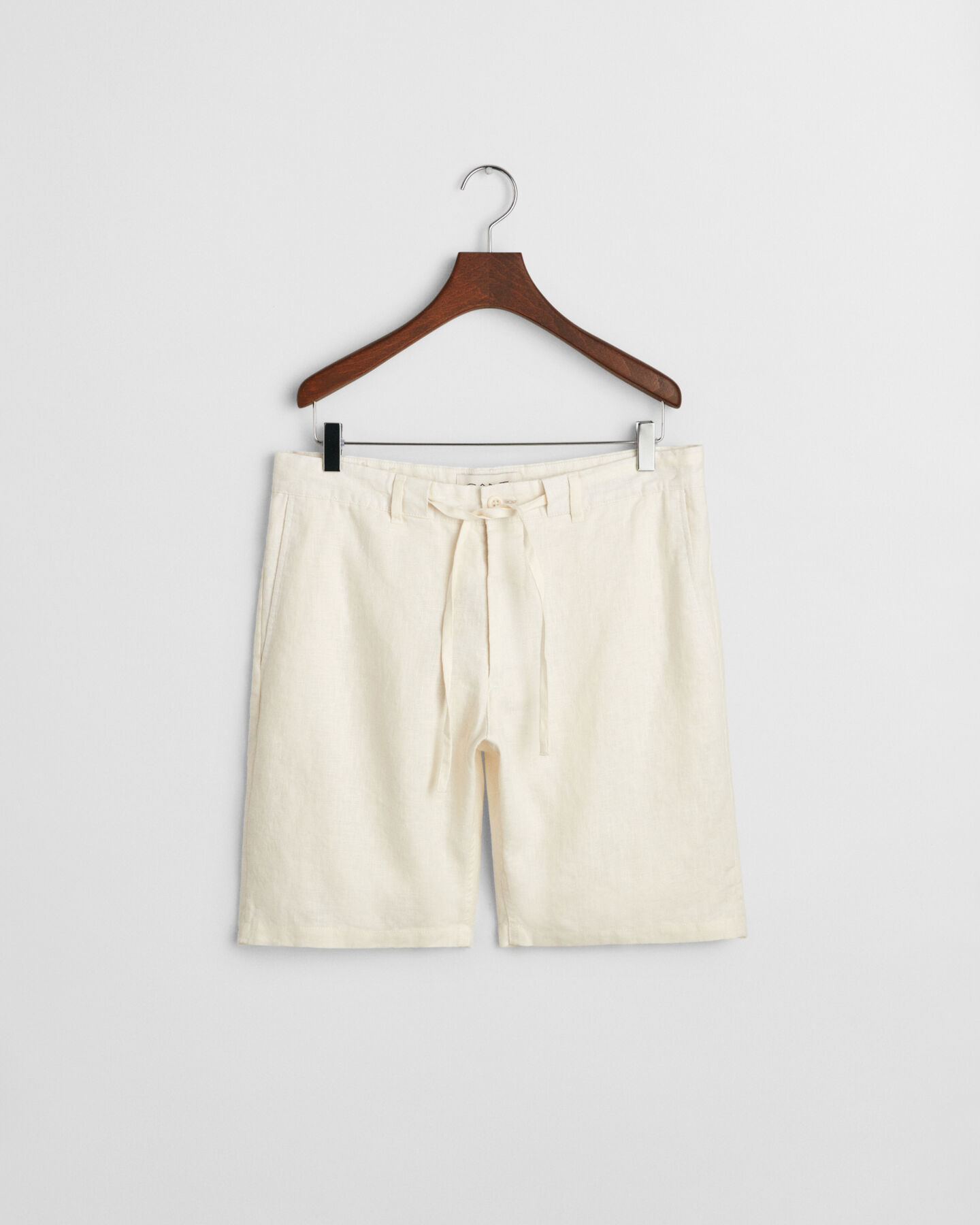 Relaxed Fit Leinen Shorts mit Kordelzug